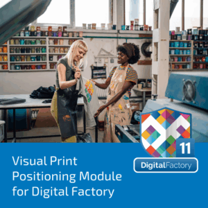 Visual Print Positioning Module for Digital Factory 