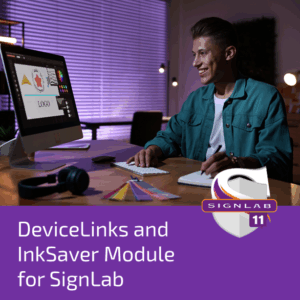 DeviceLinks and InkSaver Module for SignLab 